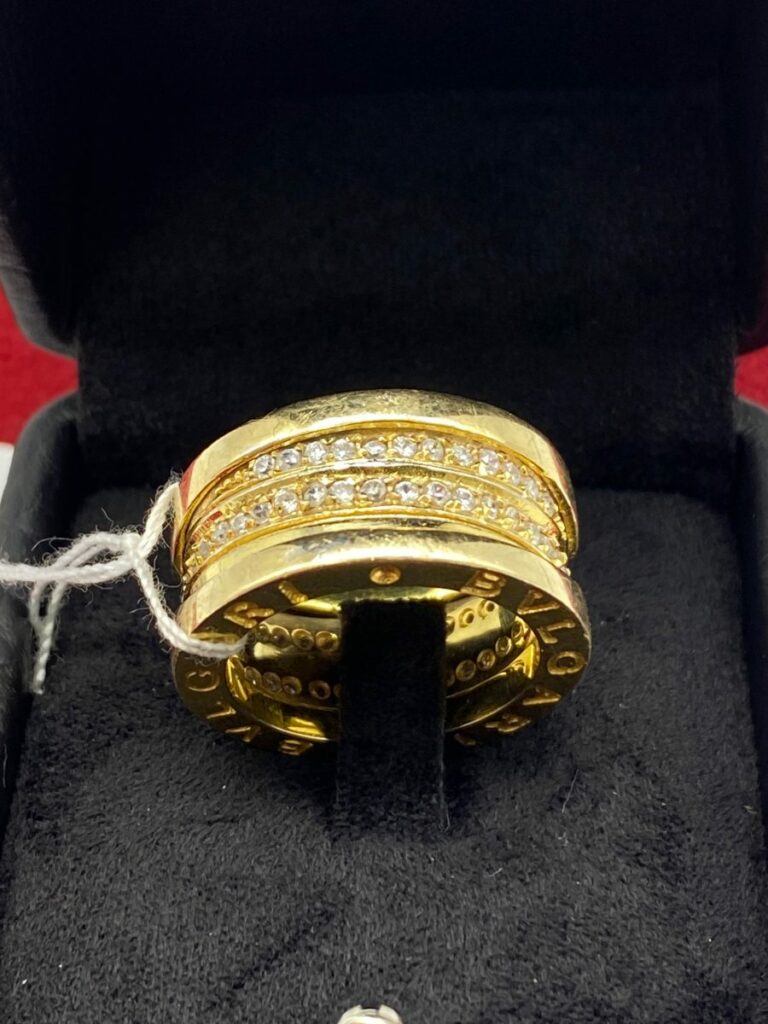 Bague Bzero Or rose et diamants