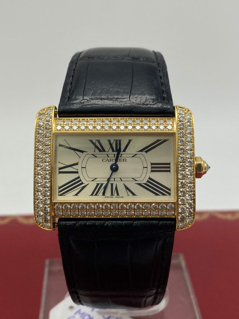 Cartier Divan Gold 18K 2602 Diamants Achat Or