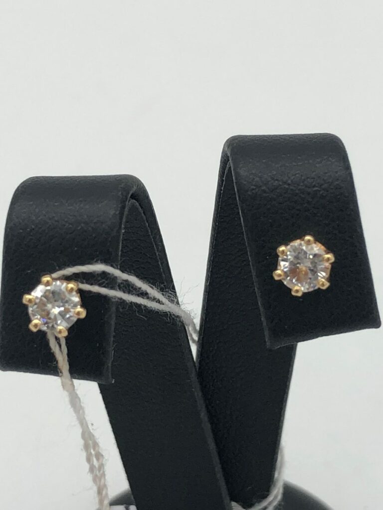 Boucles d'oreille diamants 0,30 X2