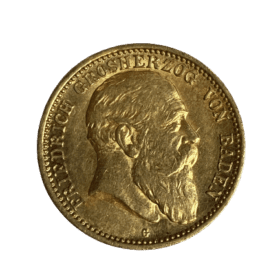 10 MARK 1908 FRIEDRICH GROSHERZOG  VON BADEN — photo 1