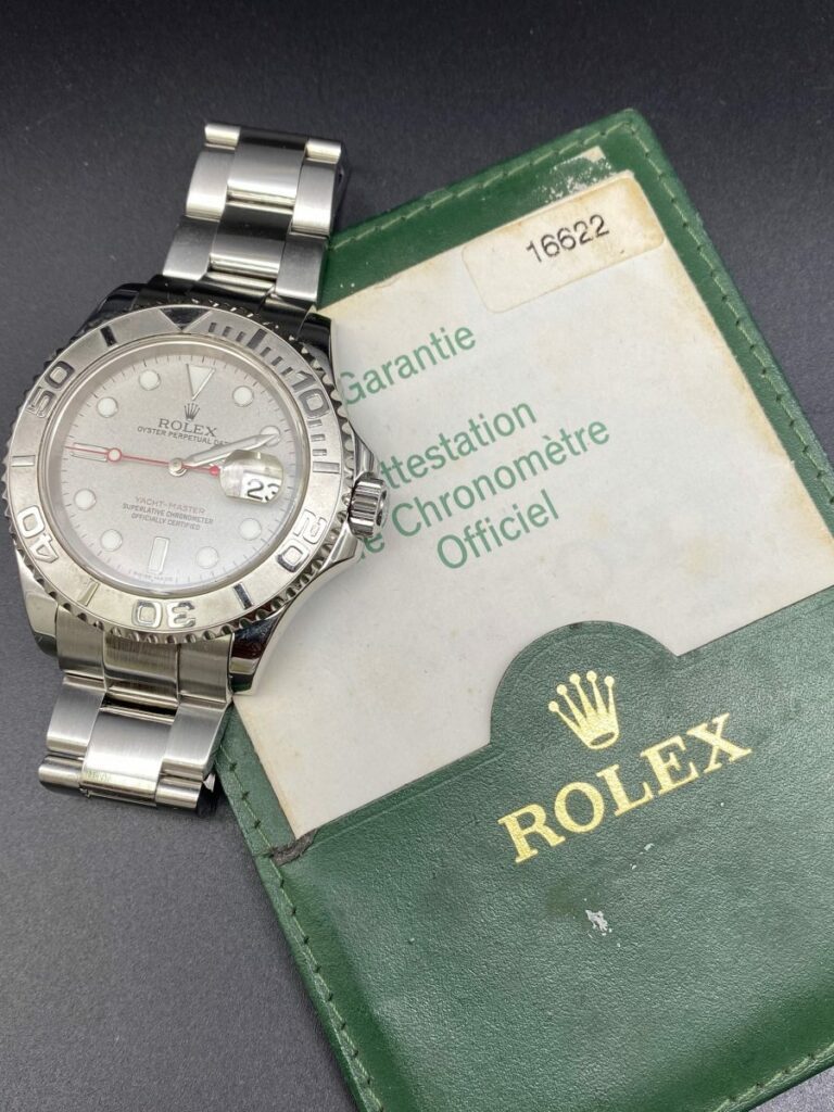 Rolex Yatch Master ref 16622 Lunette Platine