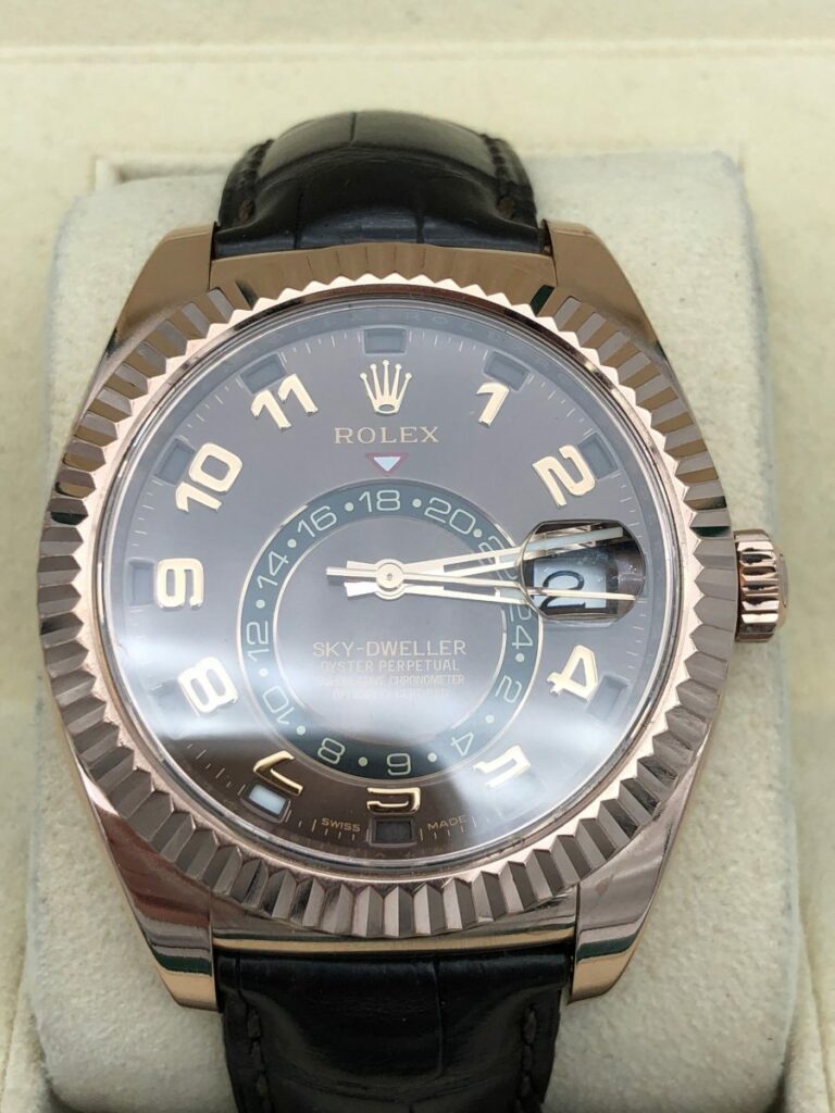 Rolex Skydweller ref 326135 Rose Gold