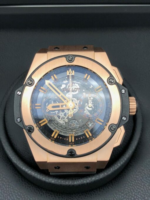 Hublot King Power Unico chronograph Pink Gold 701.OX.0180.RX