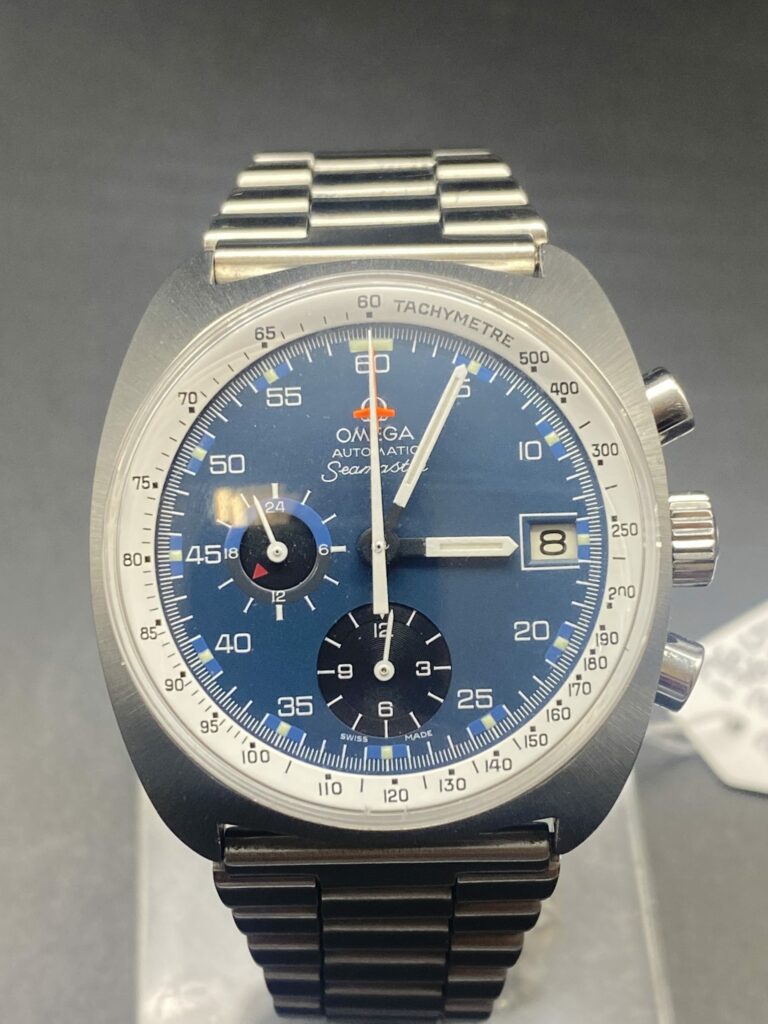 Seamaster Vintage Blue Chronograph