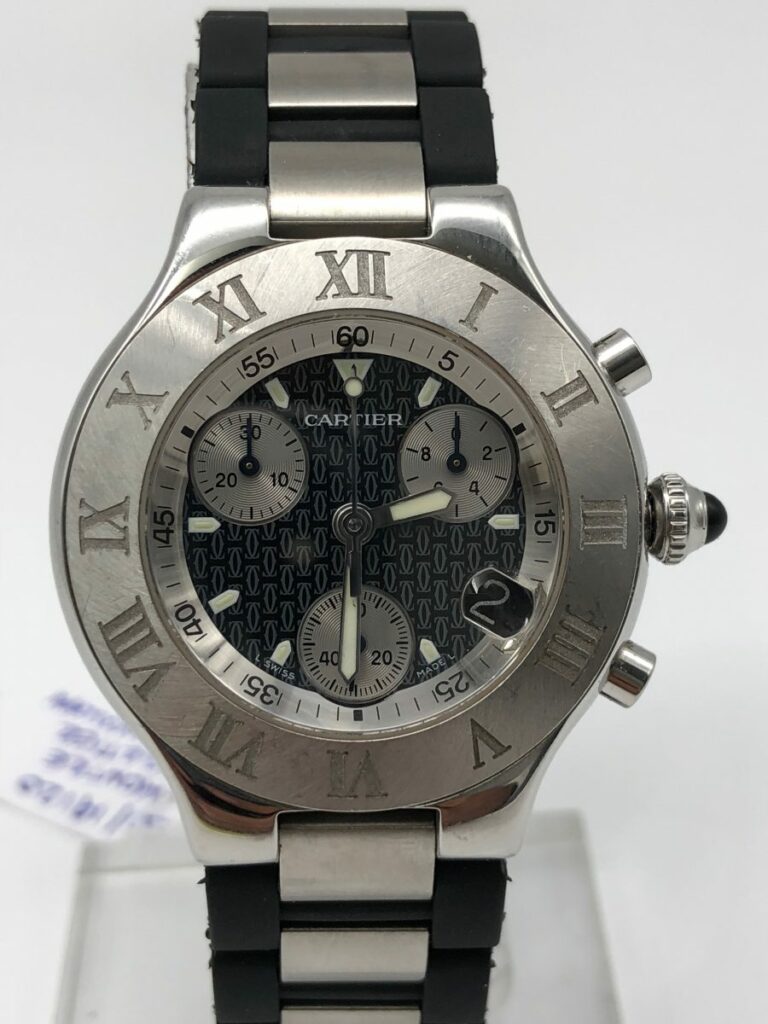 Cartier 21 Chronoscaph ref 2424