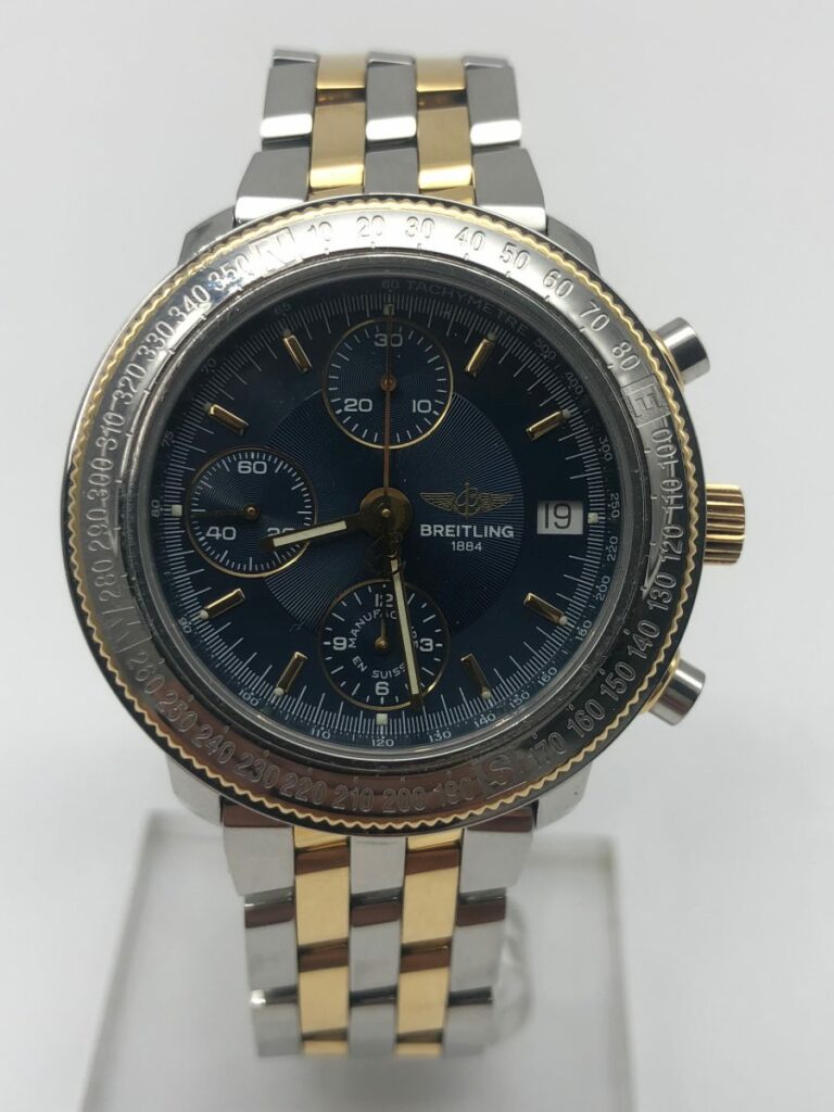 Breitling Astromat Longitude Chronographe Bleu D 20405