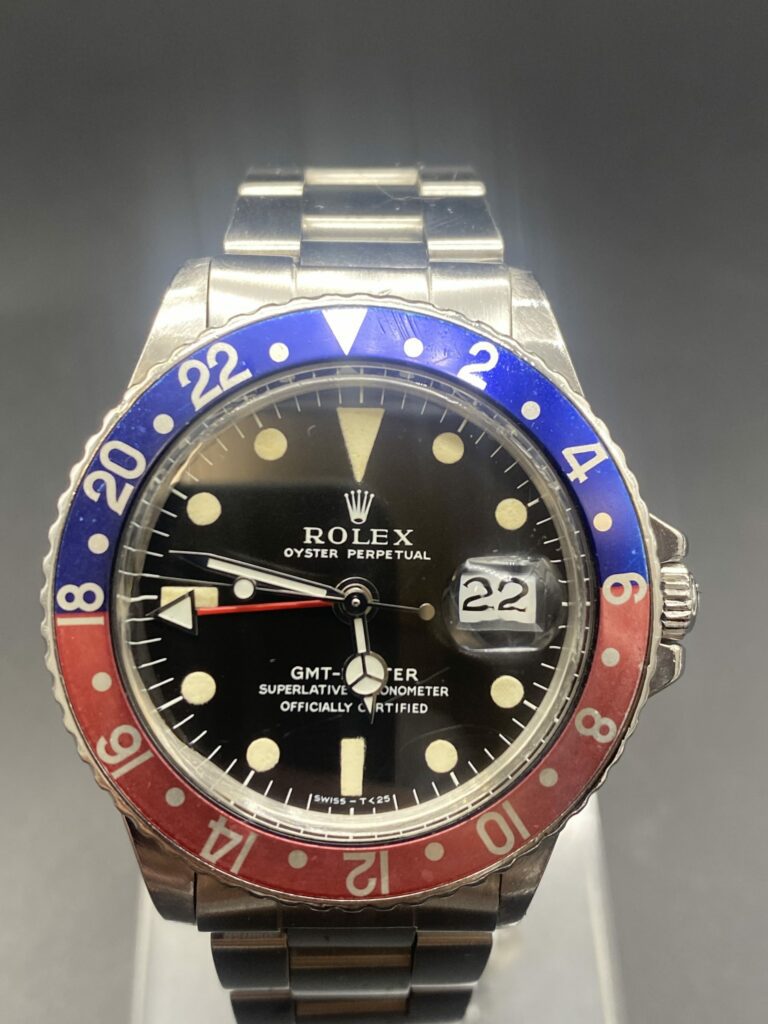 Rolex GMT 1675 Pepsi de 1969