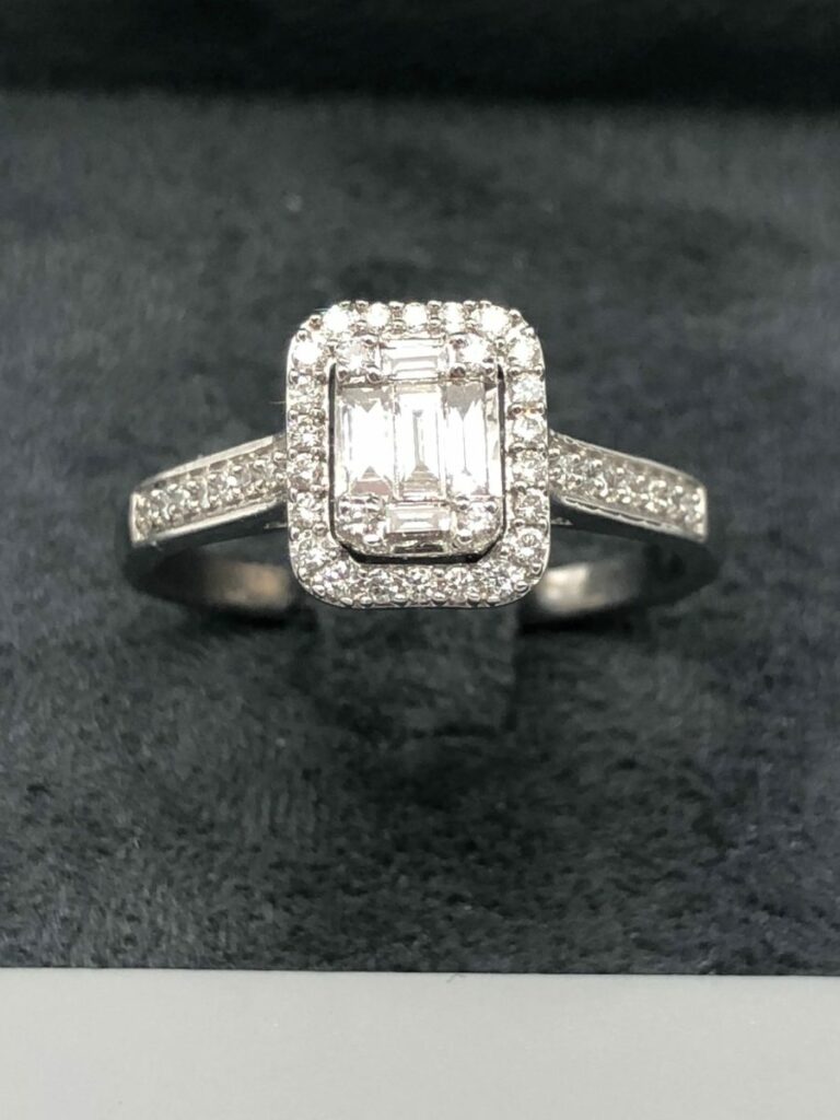 Bague diamants