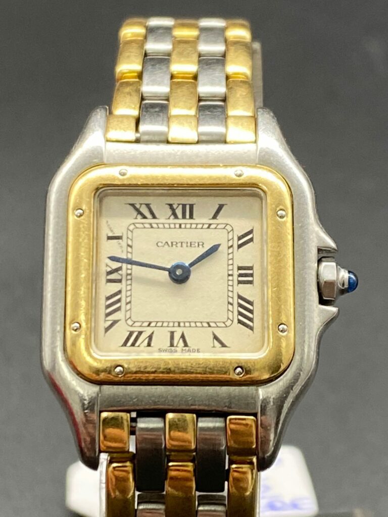 Cartier Panthere 3 Rangs Or et Acier 27MM