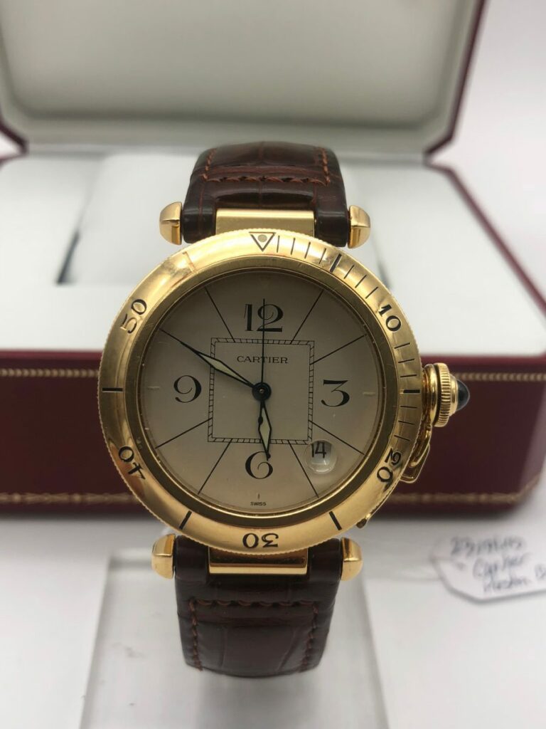 Cartier Pasha C Or Jaune ref 2850