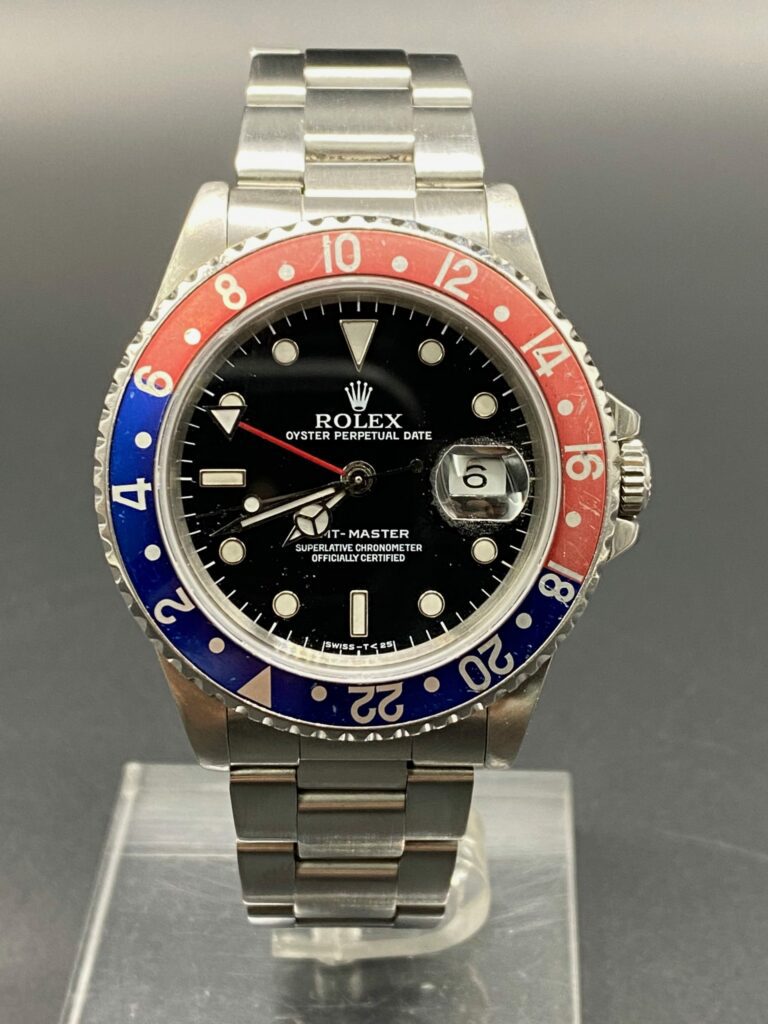 Rolex 16700 Serie 2001 GMT Date Pepsi Coke