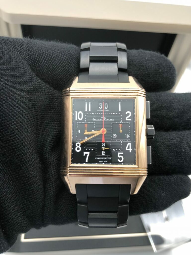 Jaeger Lecoultre Reverso Saquera Or Rose ref 230.2.45