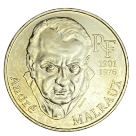 100 FRANCS ARGENT ANDRÉ MALRAUX — photo 1