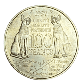 100 FRANCS ARGENT ANDRÉ MALRAUX — photo 2