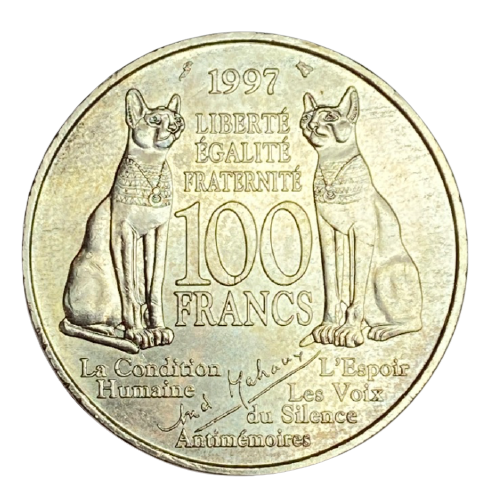 100 FRANCS ARGENT ANDRÉ MALRAUX