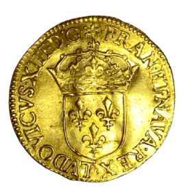 MONNAIE ROYALE ECU D'OR (LOUIS XIII) 1634 B — photo 1