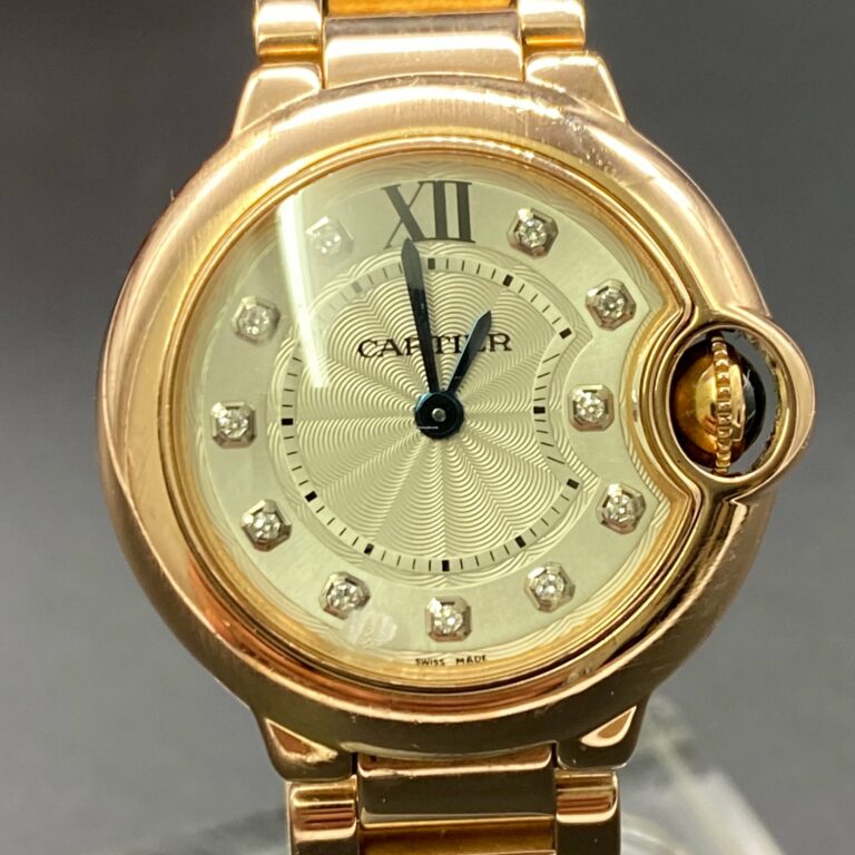 Cartier Ballon Bleu Rose Gold ref 3007 2015 28MM