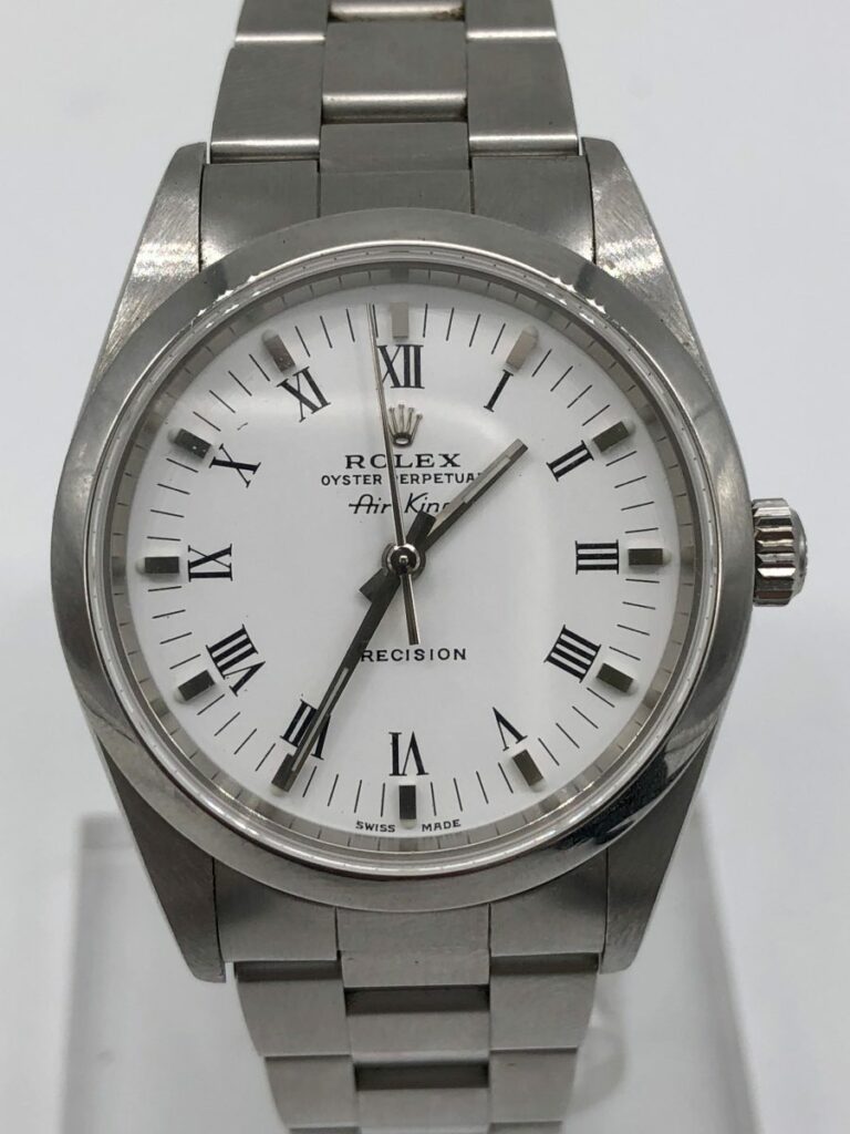 Rolex Air King ref 14000 Blanc