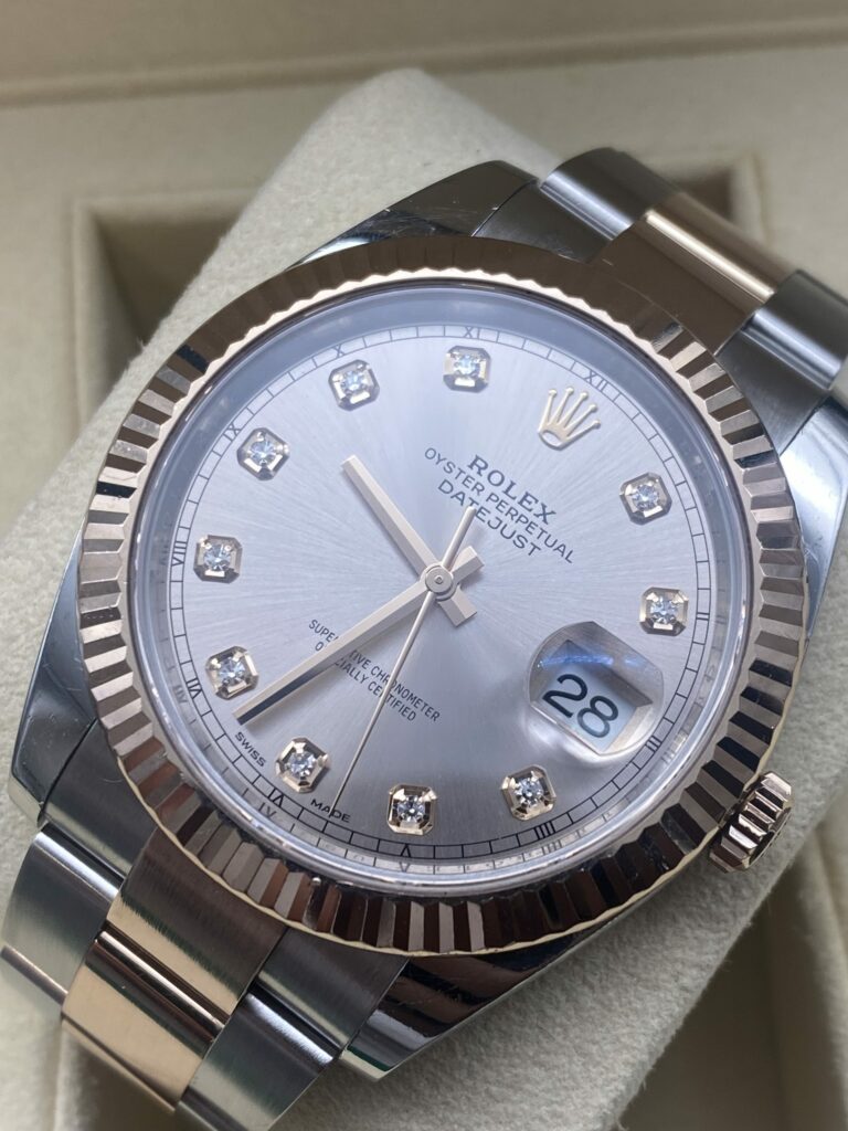 Rolex Datejust ref 126331 Rose Gold et Diamants