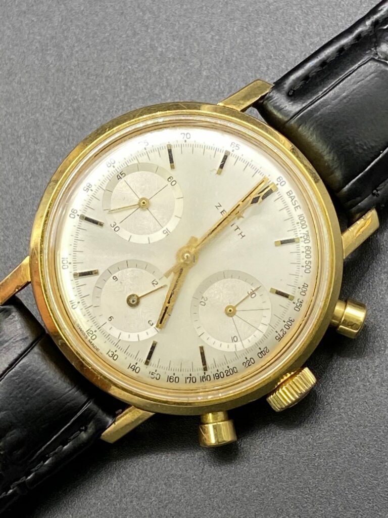 Zenith A273 146 H Rare Chronograph 18K