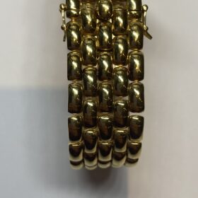 BRACELET CHAUMET  KHESIS OR 18K 56 GRS — photo 3
