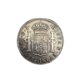 8 REALES FERNANDO VII 1810 ARGENT — photo 2