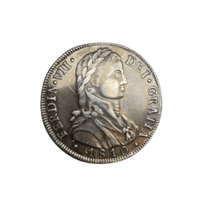 8 REALES FERNANDO VII 1810 ARGENT — photo 1