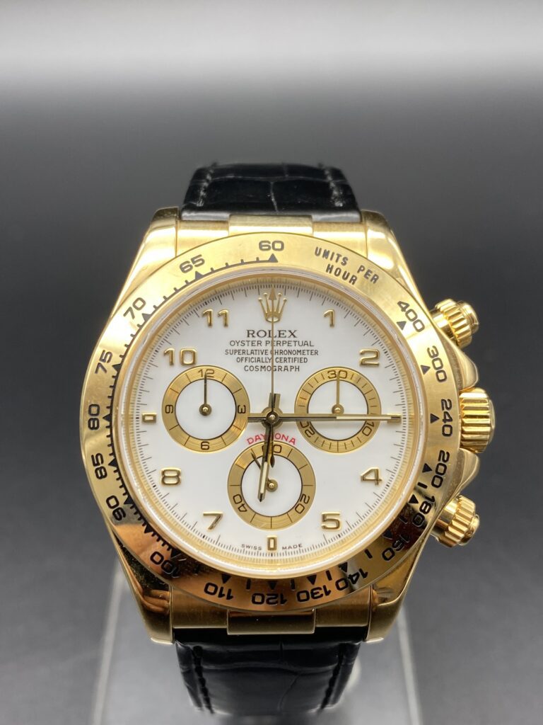 Rolex Daytona ref 116518 Or Jaune