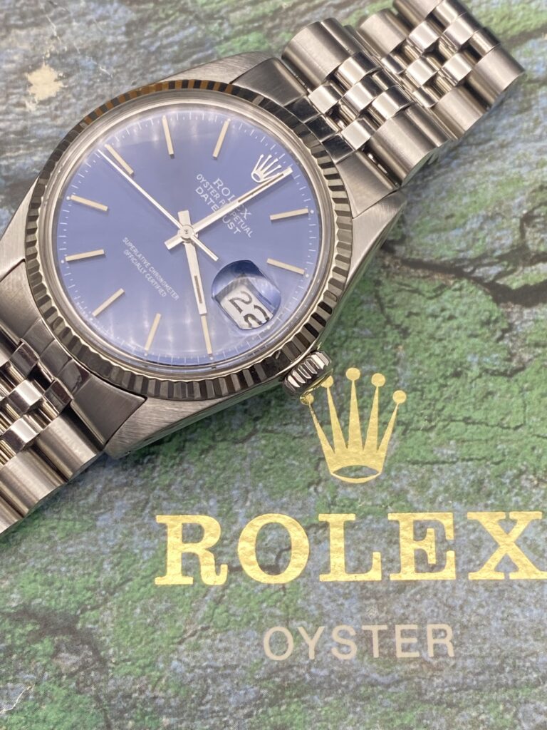 Rolex Datejust ref 16014 Blue