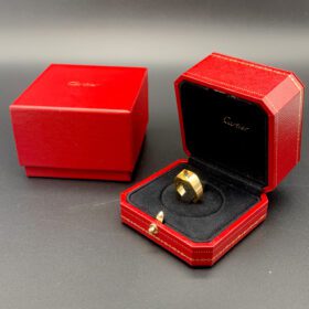 BAGUE TANK CARTIER Or jaune — photo 4