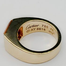 BAGUE TANK CARTIER Or jaune — photo 3