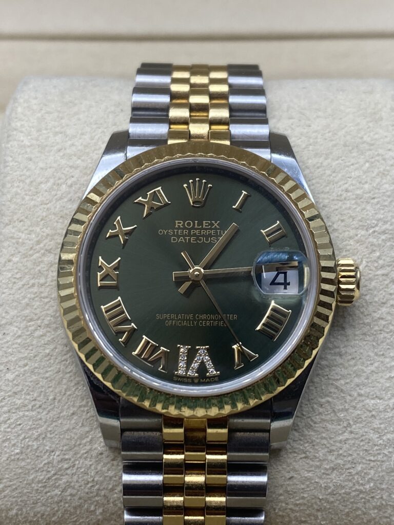 Rolex Datejust 31 Olive Green