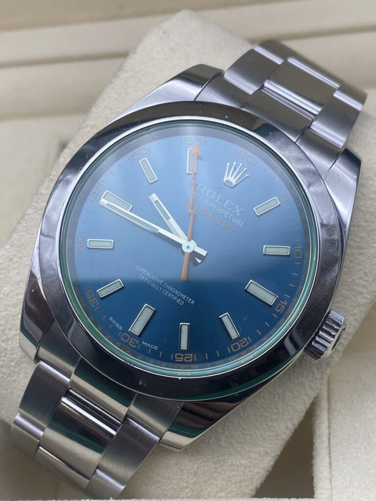 Rolex Miglauss 116400GV Blue 2014