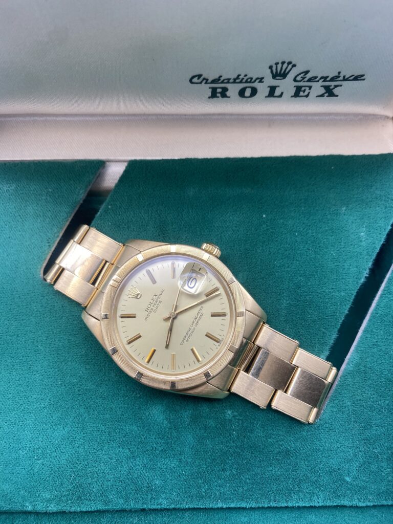 Rolex Oyster Date ref 1501 Full Set de 1979 Rived