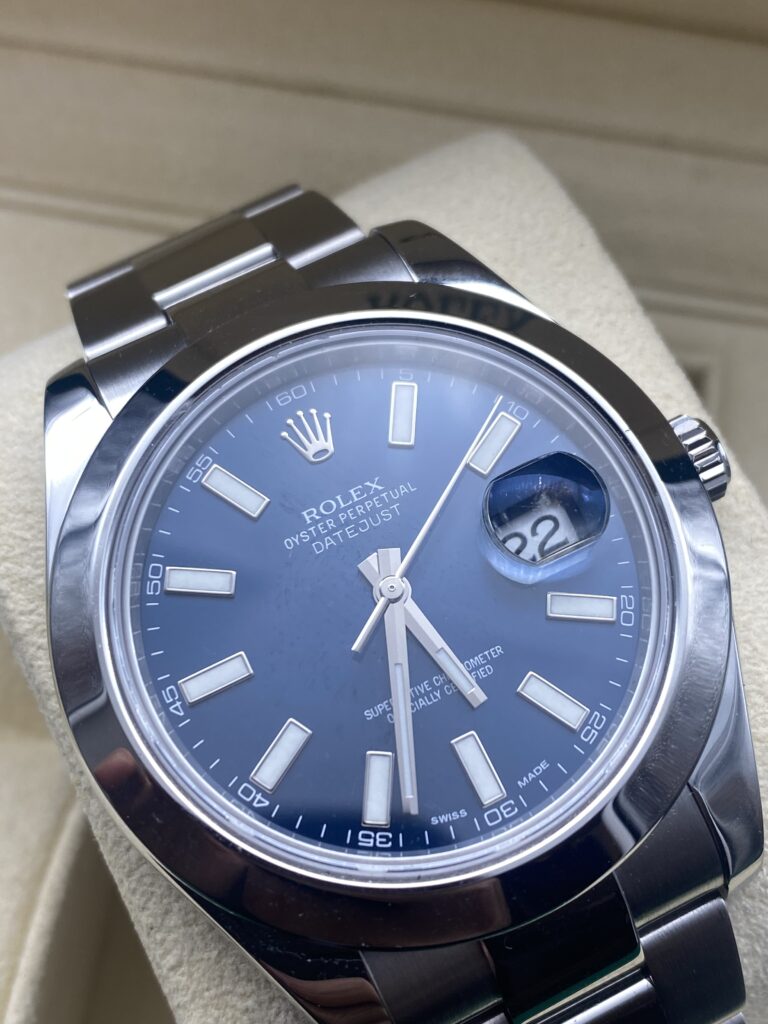Rolex Datejust ref 116300 Bleu