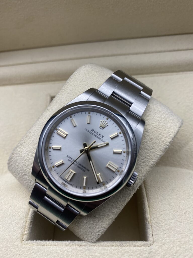 Rolex Oyster ref 126000 Argent Full Set 2021