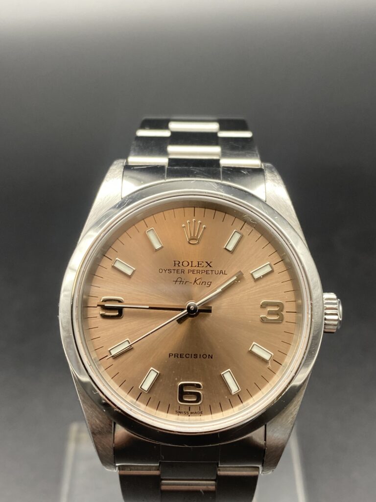 Rolex Air King ref 14000 Saumon