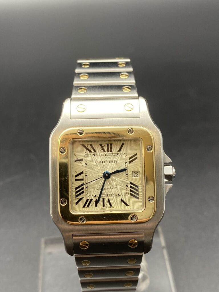 Cartier Santos ref 2319 Or/Acier