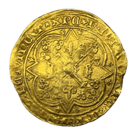 MONNAIE ROYALE FRANCAISE OR CHARLES V LE SAGE FRANC A PIED — photo 2