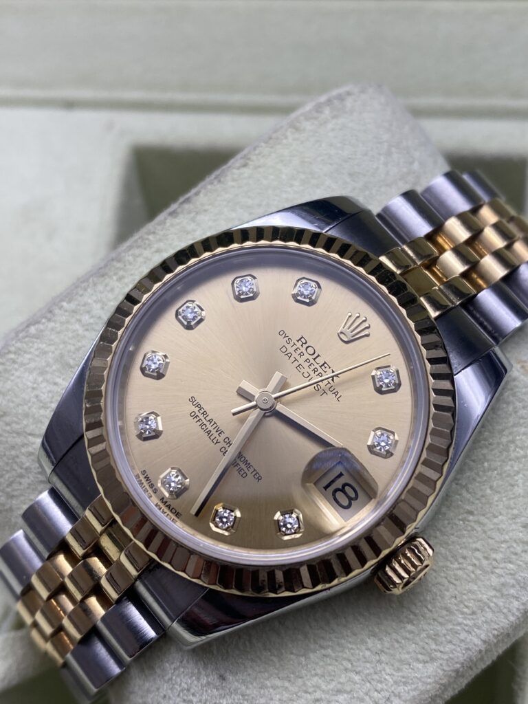 Rolex Datejust ref 178273 Diamants