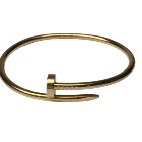 BRACELET CARTIER JUSTE UN CLOU OR ROSE 18K (T.19) — photo 1