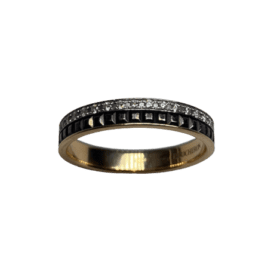 BAGUE BOUCHERON QUATRE CLASSIQUE OR 18K DIAMANTS (T.60) — photo 1