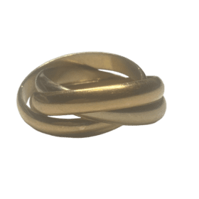 BAGUE CARTIER TRINITY CLASSIQUE OR 18K (T.58) — photo 1