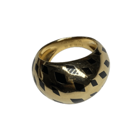 BAGUE CARTIER "DOME PANTHERE DE CARTIER" OR JAUNE 18K (T.56) — photo 2