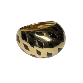 BAGUE CARTIER "DOME PANTHERE DE CARTIER" OR JAUNE 18K (T.56) — photo 1