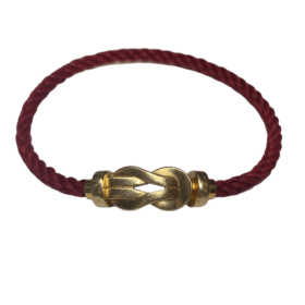 BRACELET FRED CHANCE INFINIE GM OR ROSE 18K (T.19) — photo 1