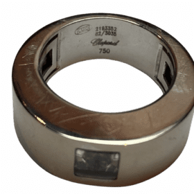 BAGUE CHOPARD HAPPY DIAMOND OR 18K DIAMANT (T.52) — photo 4