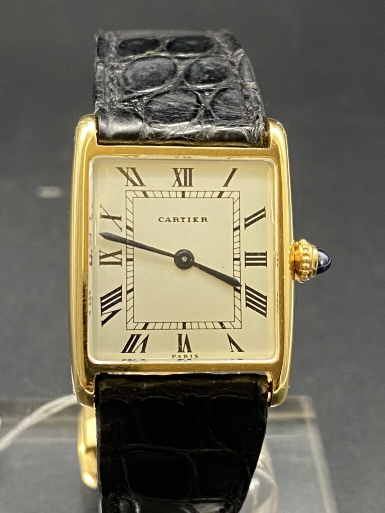 Cartier Tank Louis Paris Or 18K Mécanique
