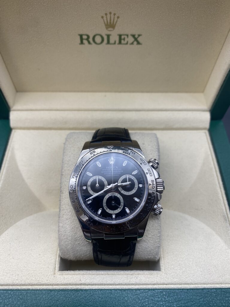 Rolex Daytona ref 116519 Black Serie D