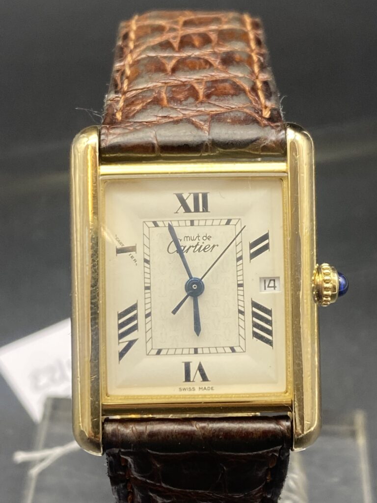 Cartier Tank ref 2413 Quartz Homme